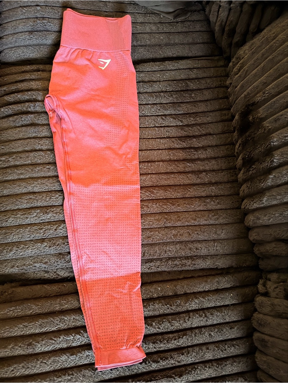 Gymshark Burgundy Seamless Leggings